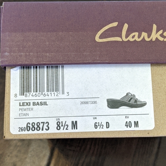 Clarks Wedge Sandals - Picture 3 of 5